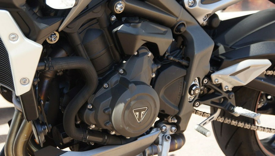 2022 Triumph Street Triple R Low Matte Silver Ice