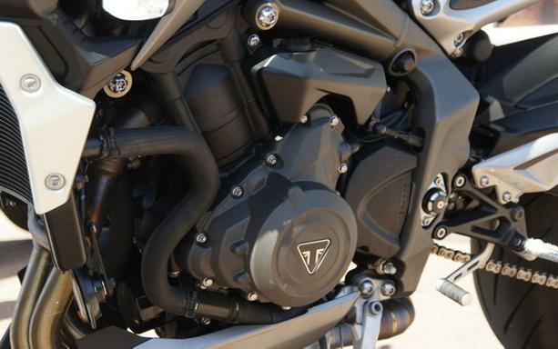 2022 Triumph Street Triple R Low Matte Silver Ice