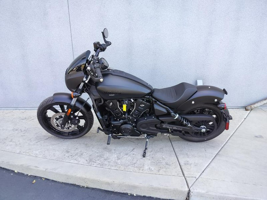 2025 Indian Motorcycle® Sport Scout® Limited Black Smoke