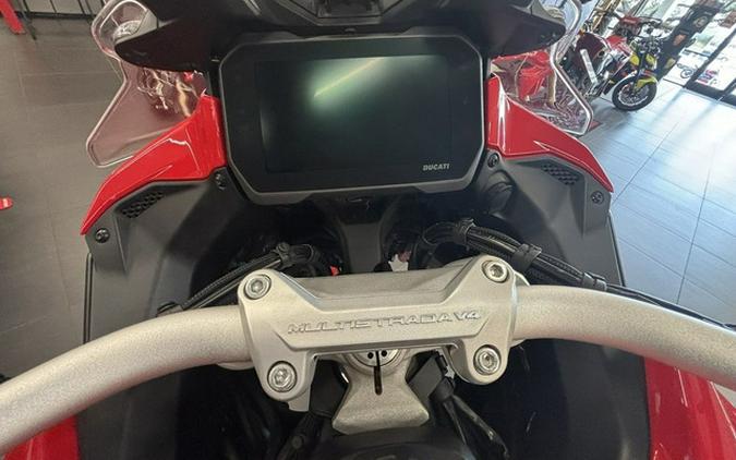 2022 Ducati Multistrada V4S Ducati Red / Alloy Wheels