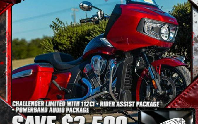 2025 Indian Challenger Limited 112 W/Powerband Audio