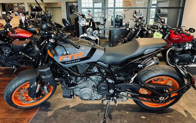 2023 Indian Motorcycle® FTR Stealth Gray/Orange Burst