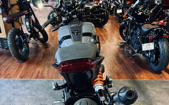 2023 Indian Motorcycle® FTR Stealth Gray/Orange Burst