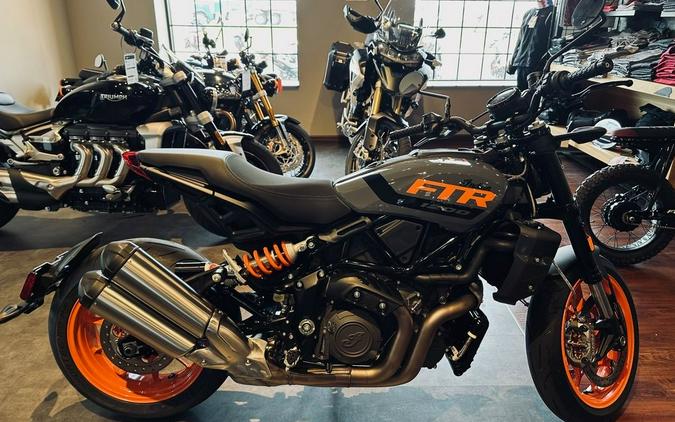 2023 Indian Motorcycle® FTR Stealth Gray/Orange Burst