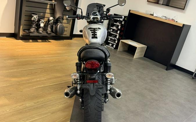 2018 Triumph Street Twin Aluminum Silver