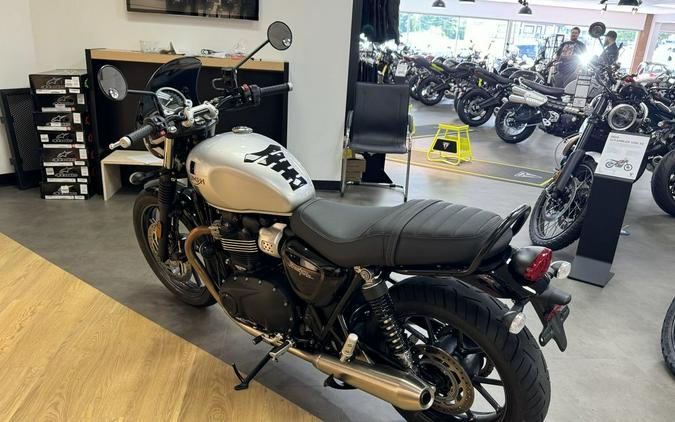 2018 Triumph Street Twin Aluminum Silver