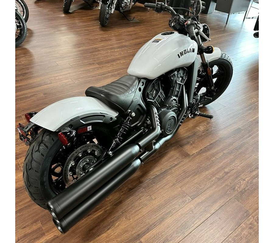 2024 Indian Motorcycle® Scout® Bobber Sixty ABS Ghost White Metallic