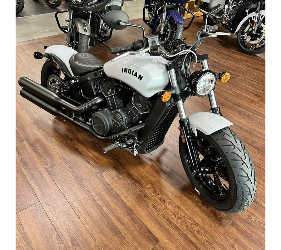 2024 Indian Motorcycle® Scout® Bobber Sixty ABS Ghost White Metallic