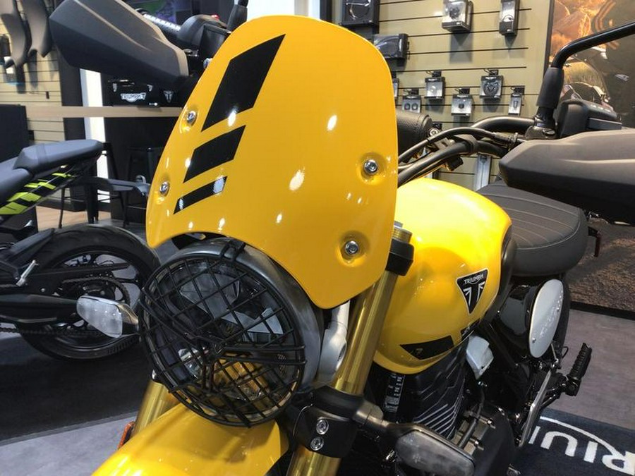 2026 Triumph Scrambler 400 XC Racing Yellow