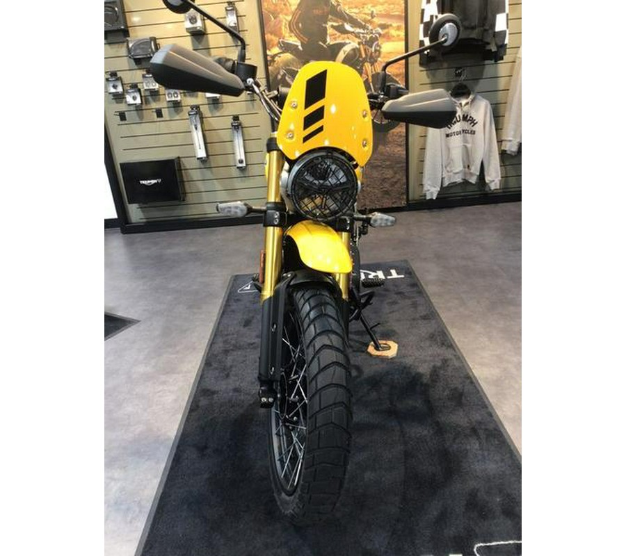 2026 Triumph Scrambler 400 XC Racing Yellow