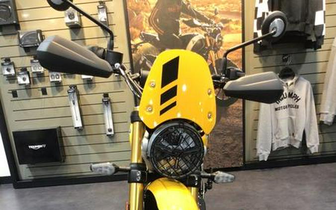 2026 Triumph Scrambler 400 XC Racing Yellow