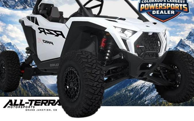 2026 Polaris RZR Pro R Ultimate - Ghost White Metallic