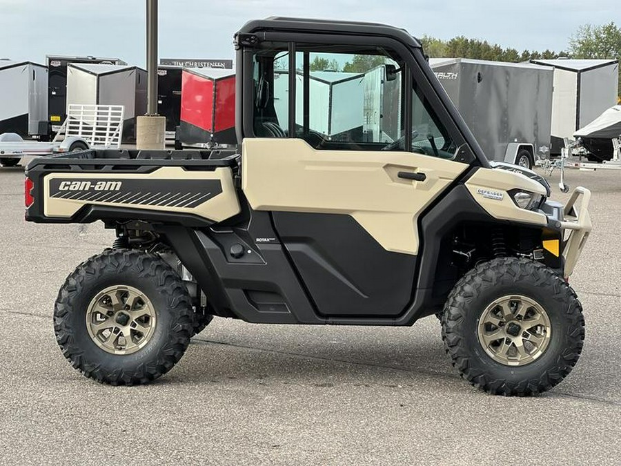 2024 Can-Am® Defender Limited HD10 Desert Tan & Timeless Black