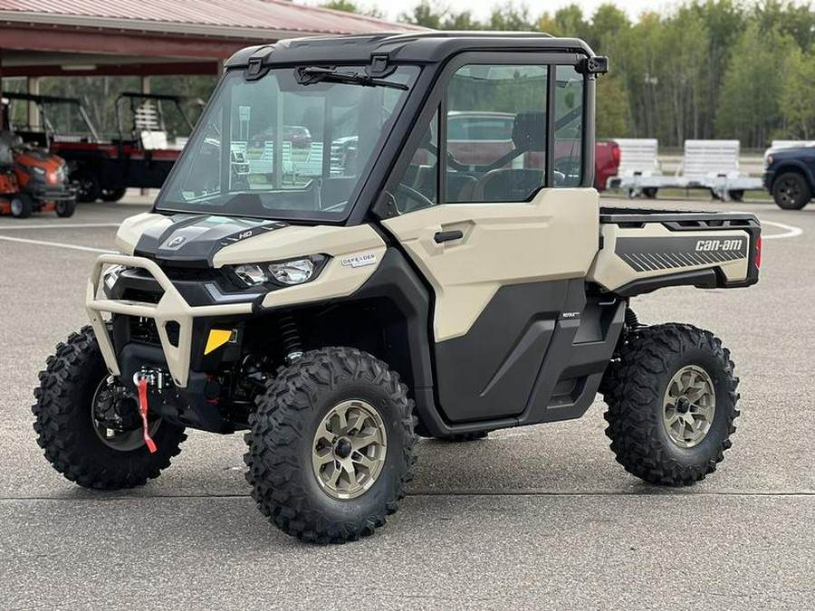 2024 Can-Am® Defender Limited HD10 Desert Tan & Timeless Black