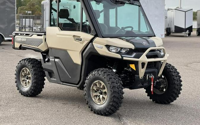 2024 Can-Am® Defender Limited HD10 Desert Tan & Timeless Black