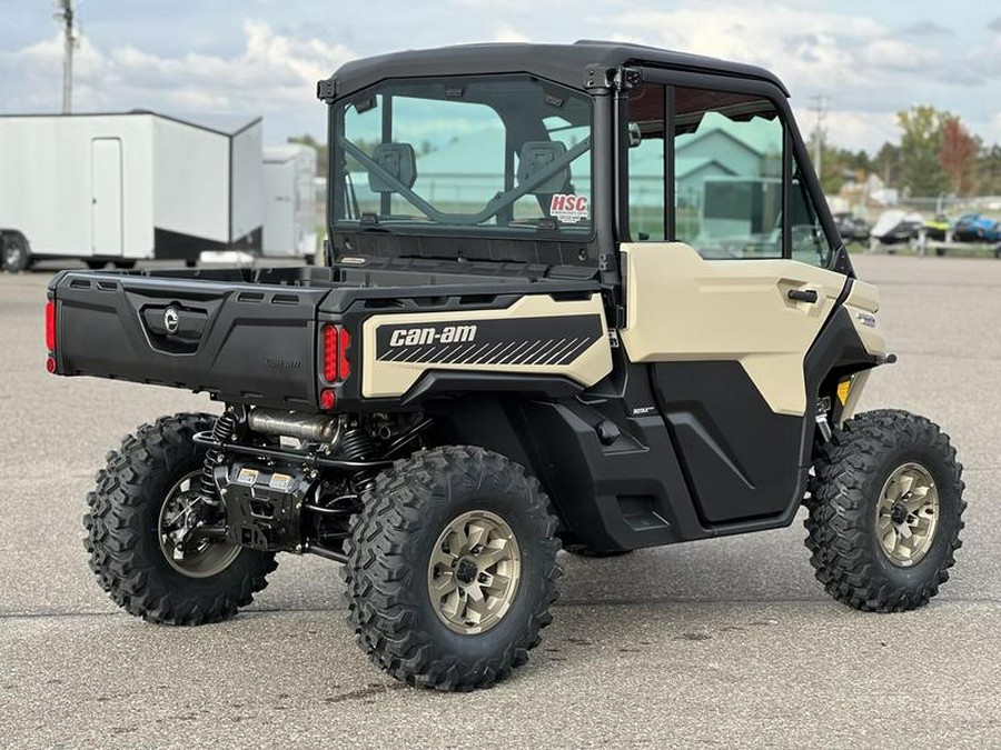 2024 Can-Am® Defender Limited HD10 Desert Tan & Timeless Black