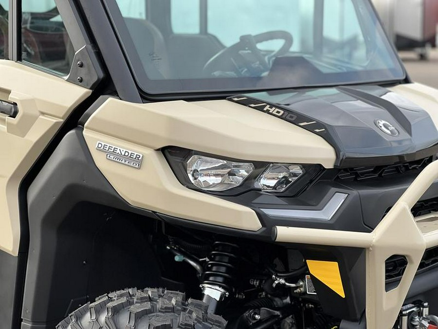 2024 Can-Am® Defender Limited HD10 Desert Tan & Timeless Black