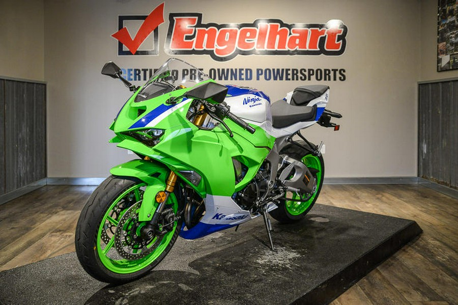 2024 Kawasaki Ninja® ZX™-6R 40th Anniversary Edition ABS