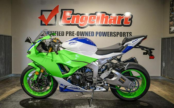 2024 Kawasaki Ninja® ZX™-6R 40th Anniversary Edition ABS