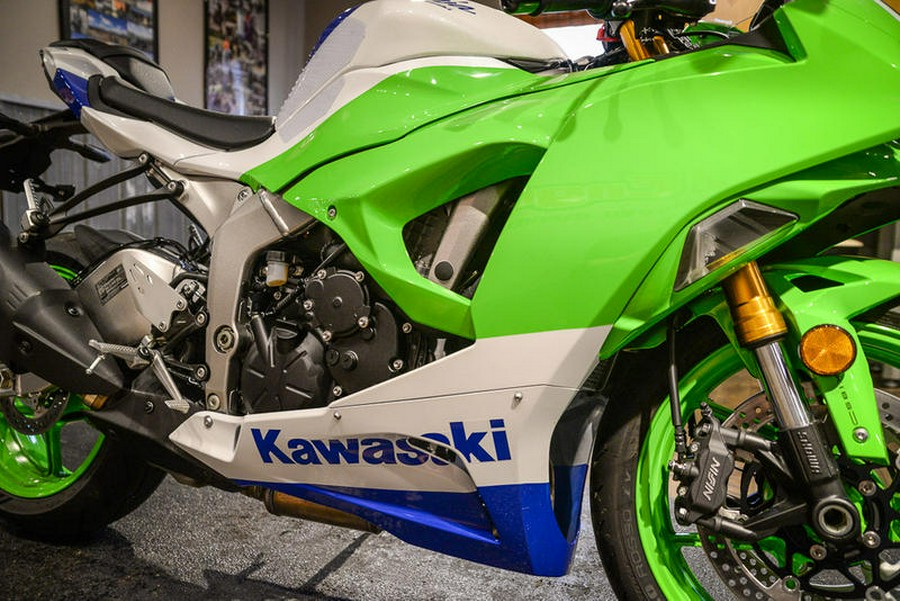 2024 Kawasaki Ninja® ZX™-6R 40th Anniversary Edition ABS