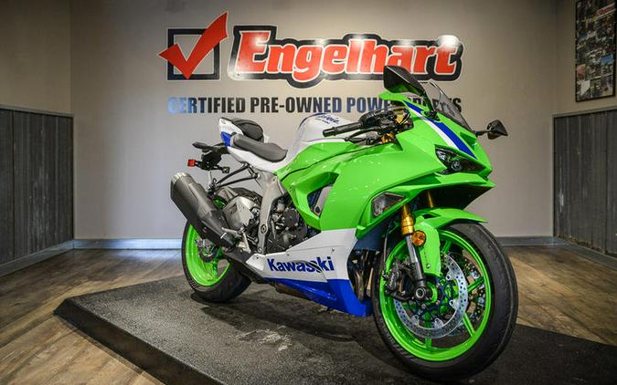 2024 Kawasaki Ninja® ZX™-6R 40th Anniversary Edition ABS