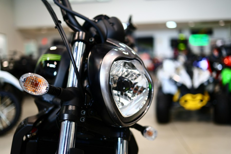 2026 Kawasaki Vulcan S ABS Metallic Graphite GrayMetallic Spark Black