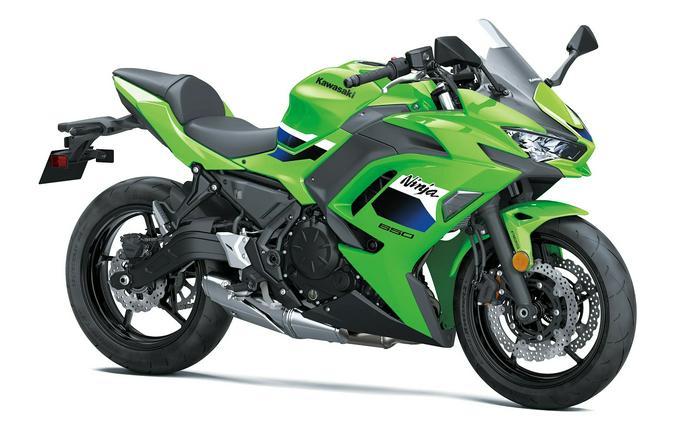 2026 Kawasaki NINJA 650 ABS Metallic Yellowish Green/Metallic Spark Black - 111096