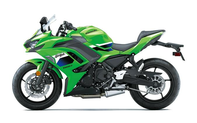 2026 Kawasaki NINJA 650 ABS Metallic Yellowish Green/Metallic Spark Black - 111096