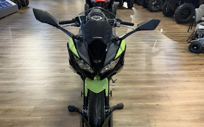 2026 Kawasaki NINJA 650 ABS Metallic Yellowish Green/Metallic Spark Black - 111096
