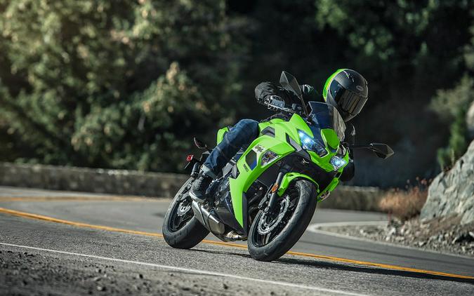 2026 Kawasaki NINJA 650 ABS Metallic Yellowish Green/Metallic Spark Black - 111096