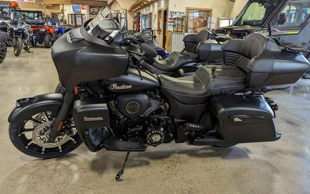 New 2023 INDIAN MOTORCYCLE ROADMASTER DARK HORSE BLACK SMOKE