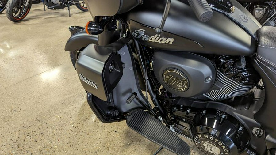 New 2023 INDIAN MOTORCYCLE ROADMASTER DARK HORSE BLACK SMOKE