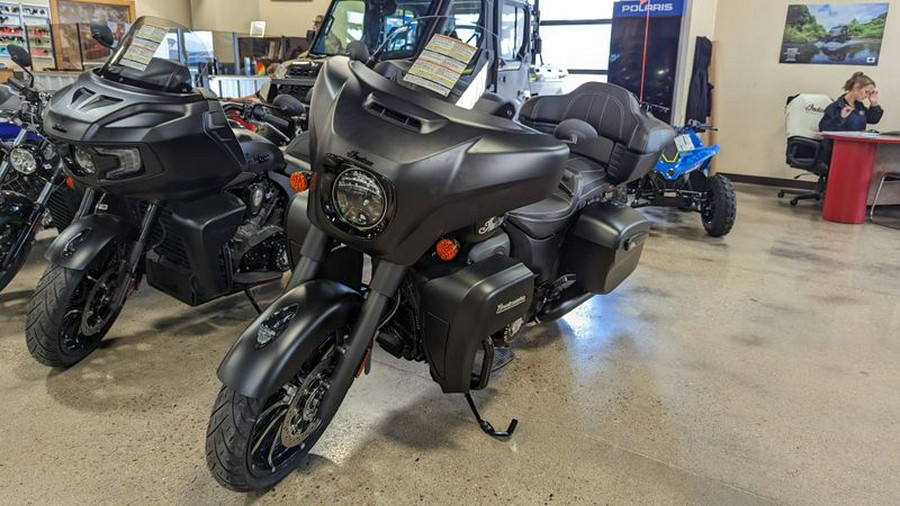 New 2023 INDIAN MOTORCYCLE ROADMASTER DARK HORSE BLACK SMOKE