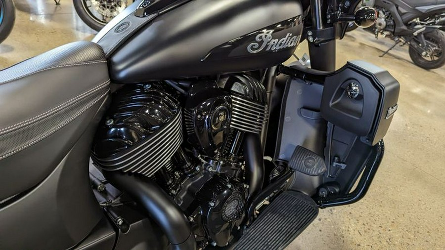 New 2023 INDIAN MOTORCYCLE ROADMASTER DARK HORSE BLACK SMOKE