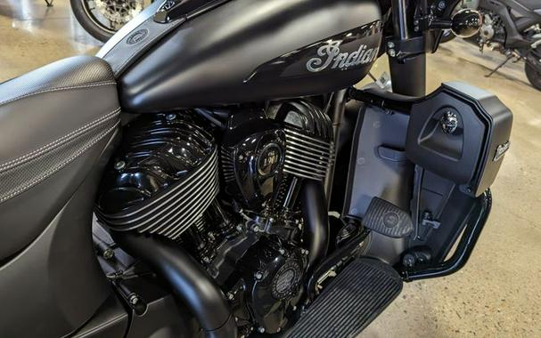 New 2023 INDIAN MOTORCYCLE ROADMASTER DARK HORSE BLACK SMOKE