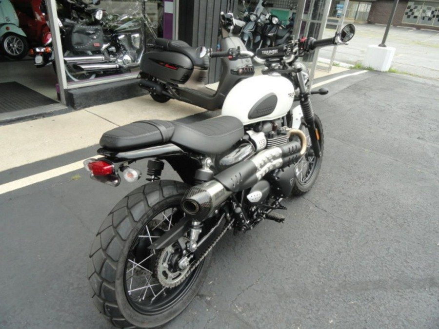 2019 Triumph Street Scrambler Fusion White