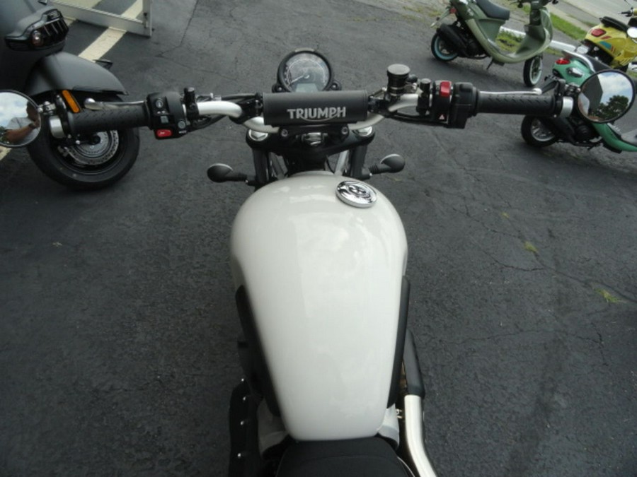 2019 Triumph Street Scrambler Fusion White