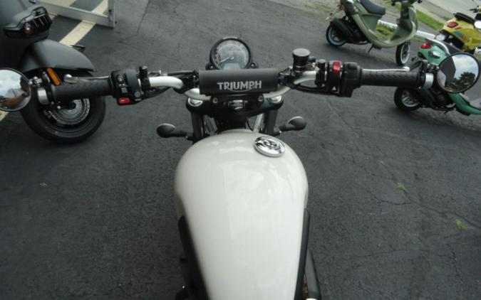 2019 Triumph Street Scrambler Fusion White