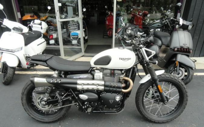 2019 Triumph Street Scrambler Fusion White