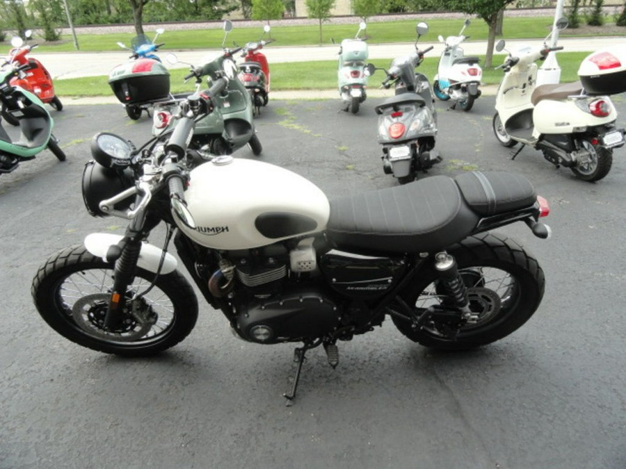 2019 Triumph Street Scrambler Fusion White