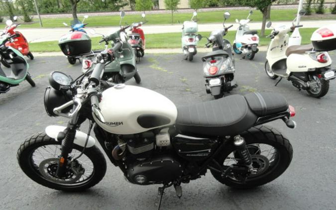 2019 Triumph Street Scrambler Fusion White