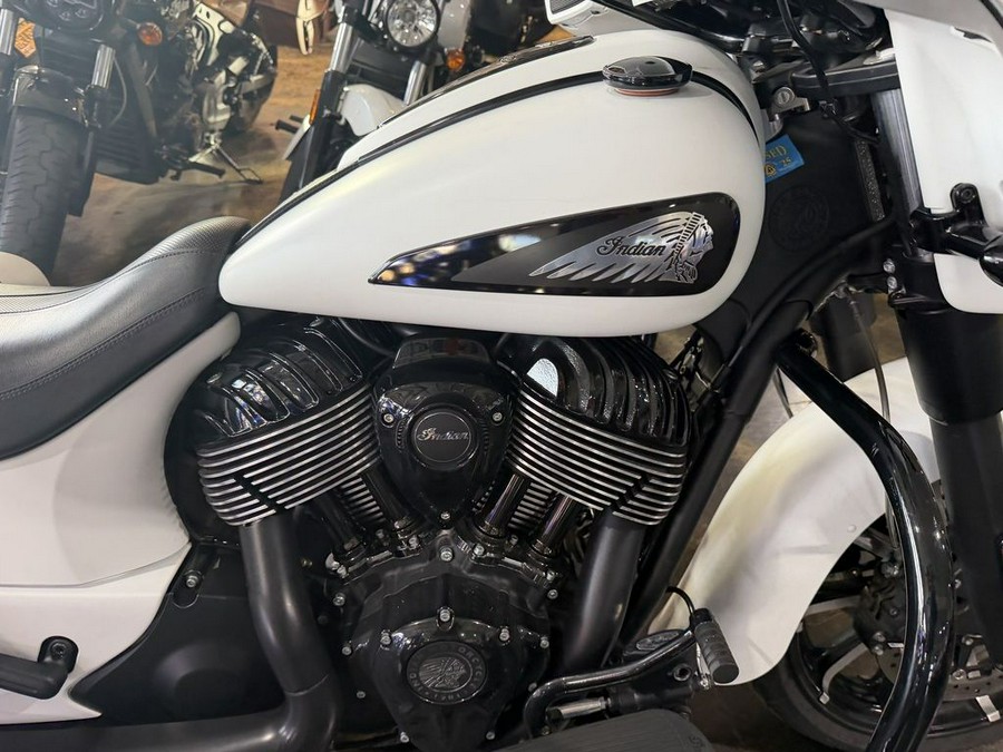 2019 Indian Motorcycle® Chieftain Dark Horse® White Smoke