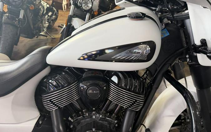 2019 Indian Motorcycle® Chieftain Dark Horse® White Smoke