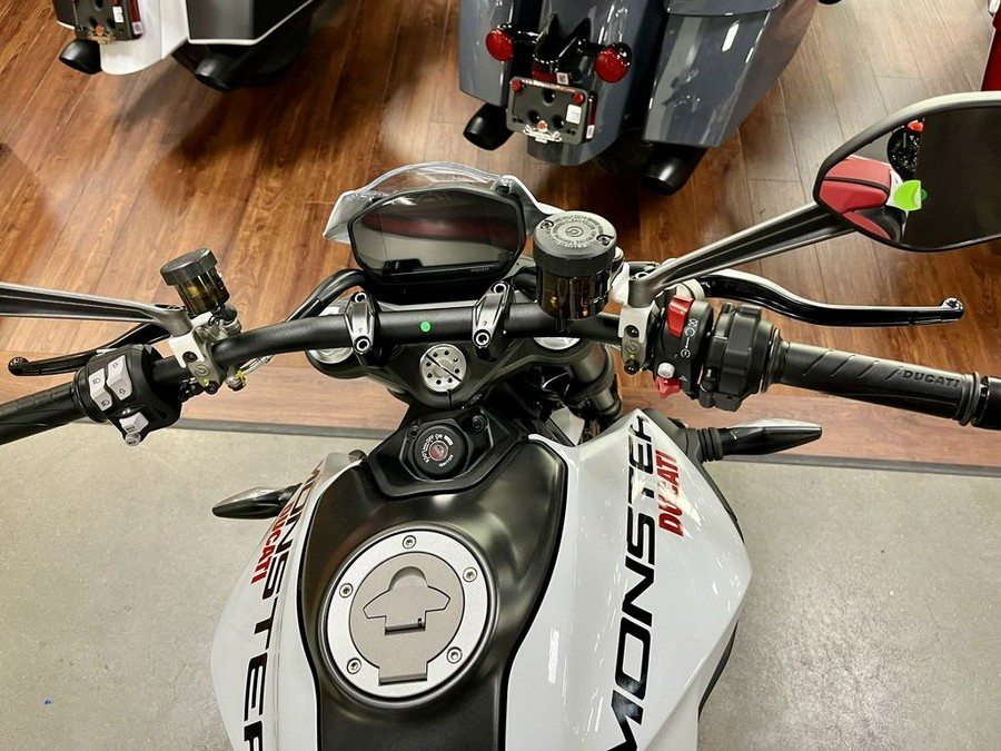 2024 Ducati Monster Plus Iceberg White