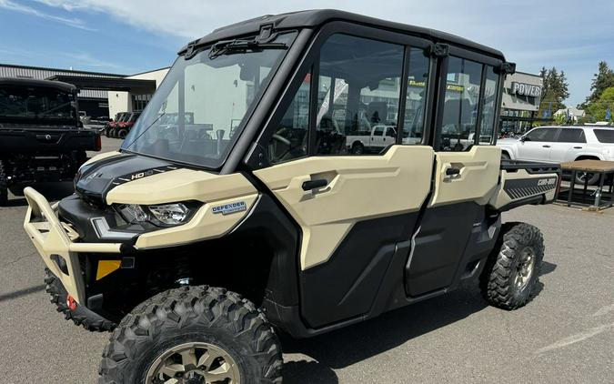 2024 Can-Am® Defender MAX Limited HD10 Desert Tan & Timeless Black