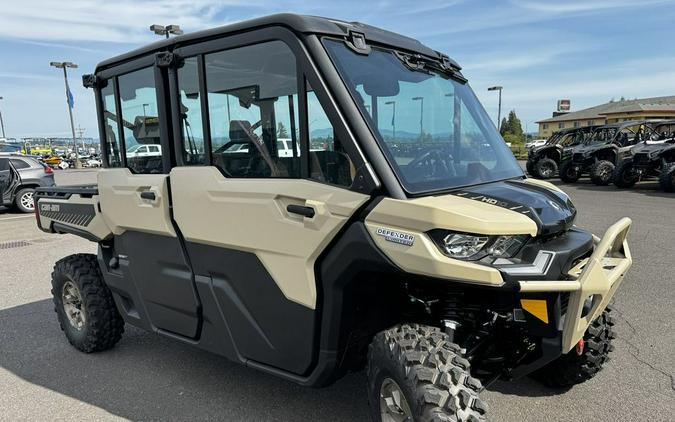 2024 Can-Am® Defender MAX Limited HD10 Desert Tan & Timeless Black