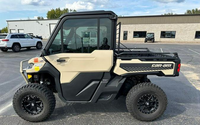 2023 Can-Am® Defender Limited HD10 Desert Tan & Timeless Black