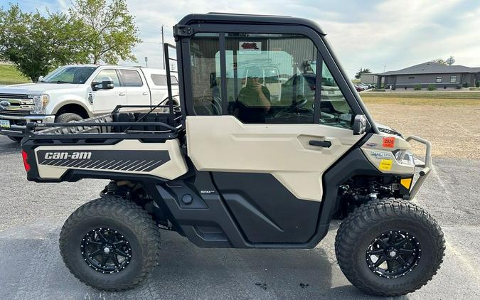 2023 Can-Am® Defender Limited HD10 Desert Tan & Timeless Black