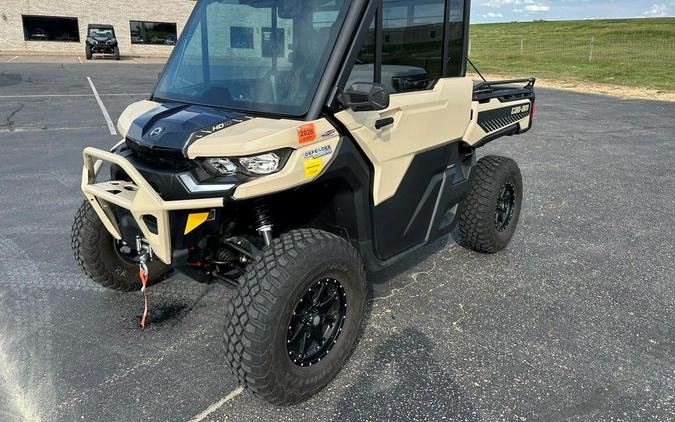 2023 Can-Am® Defender Limited HD10 Desert Tan & Timeless Black