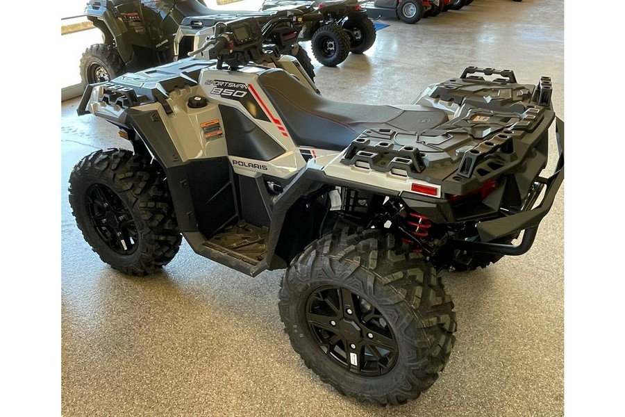 2023 Polaris Industries Sportsman 850 Ultimate Trail Chalk Gloss